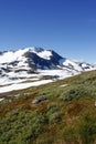 The Sognefjellsvegen or SognefjellsveienÃÂ the highest mountain road of NorwayÃÂ 